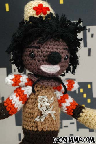 Scarecrow closer shot