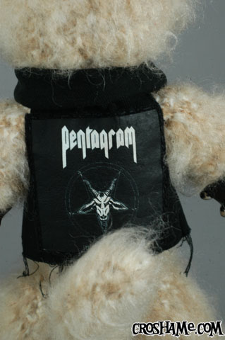 Thundercleese back pentagram patch